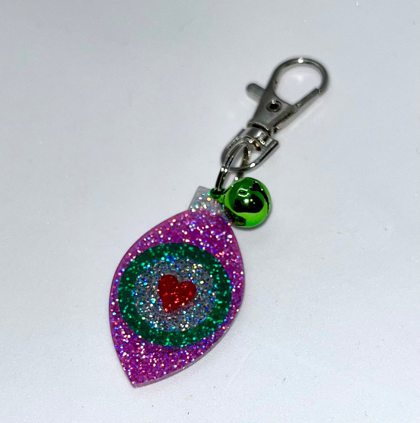 Retro Bauble Project Bag Charm
