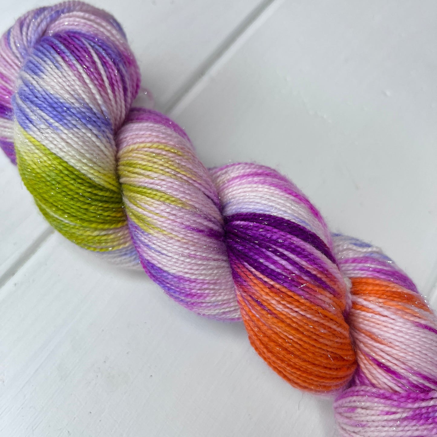 Candy Castle Sparkle Sock Yarn
