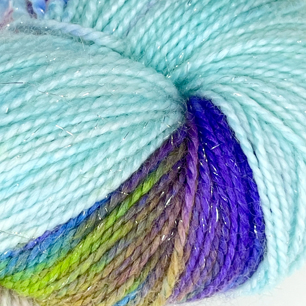 Over the Rainbow Sparkle Sock Yarn