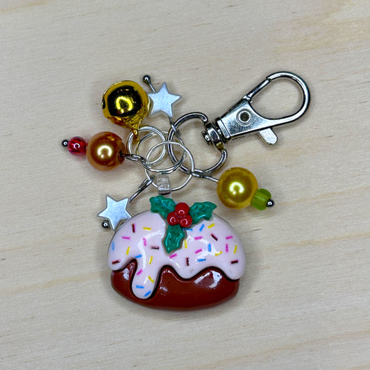 Crimbo Pud Project Bag Charm