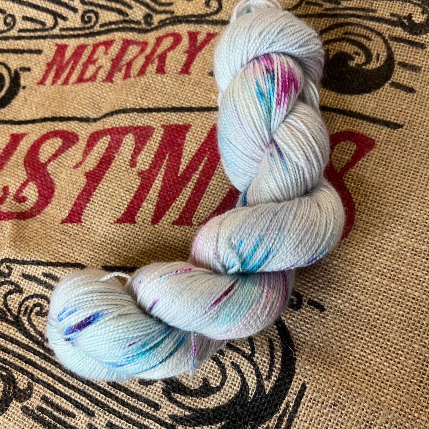 Frost Fairy Sparkle Sock Yarn