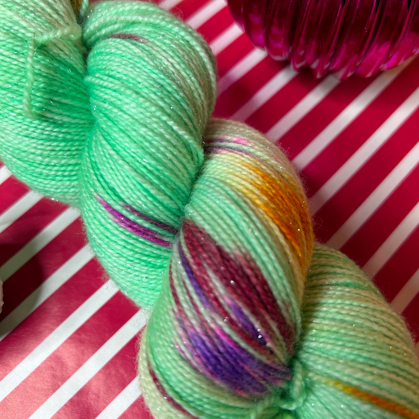 Gumdrop Dreams Sparkle Sock Yarn