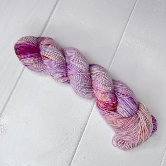 Frosty Sunset Sparkle Sock Yarn