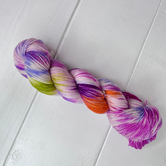 Candy Castle Sparkle Sock Yarn