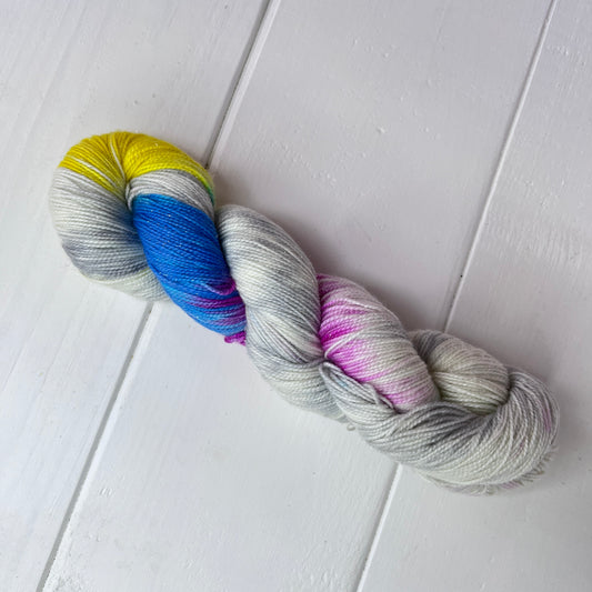 Silver Linings Sparkle Sock Yarn