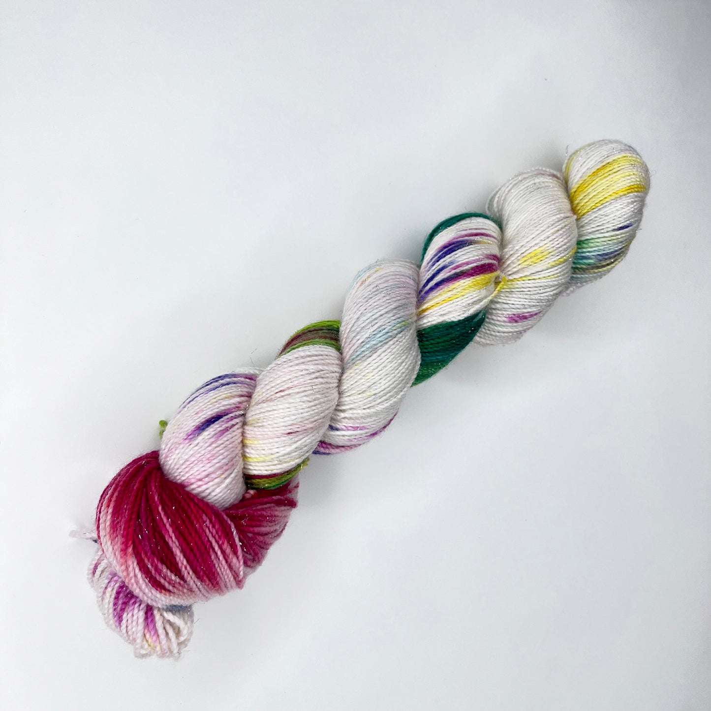 Jolly Holly Sparkle Sock Yarn