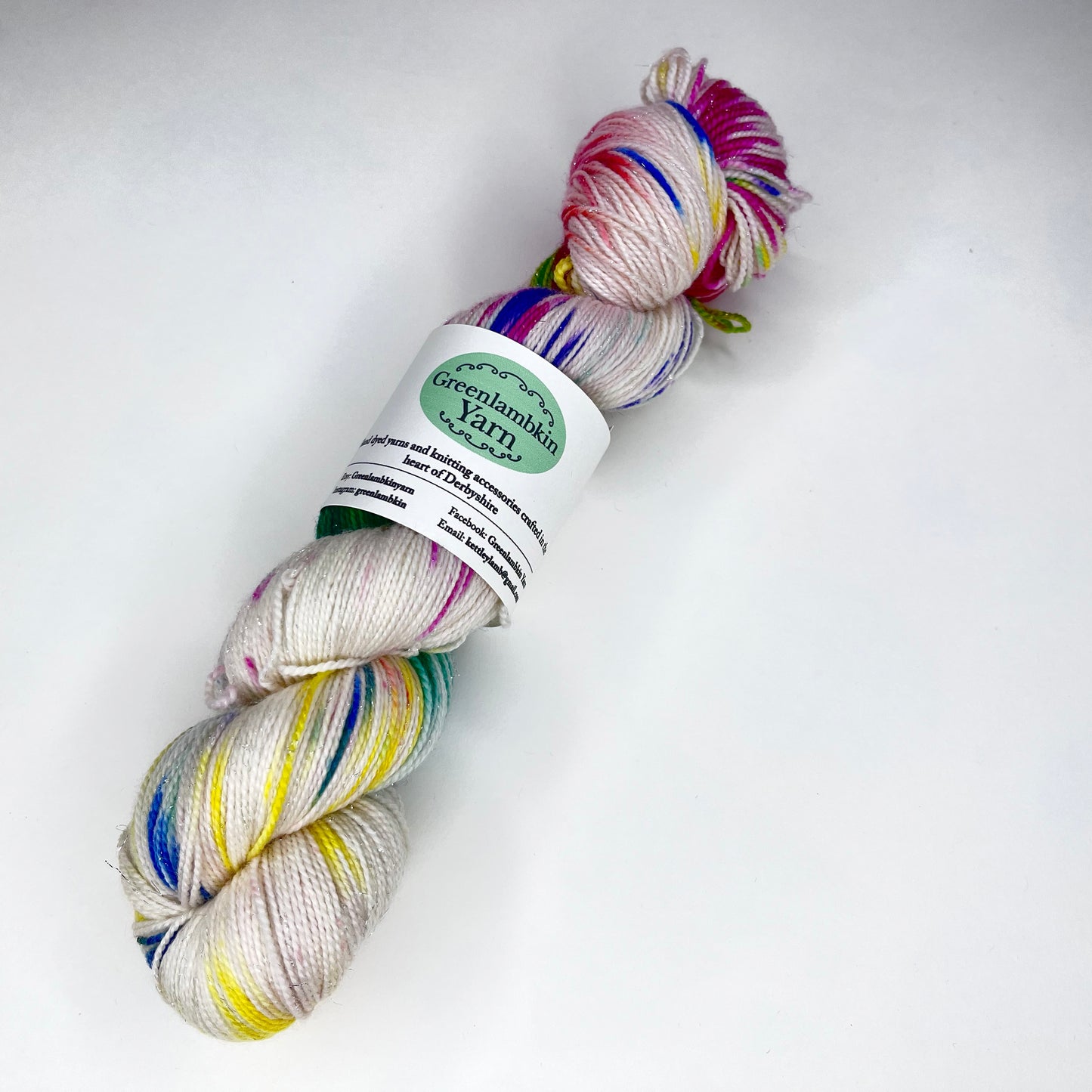 Jolly Holly Sparkle Sock Yarn