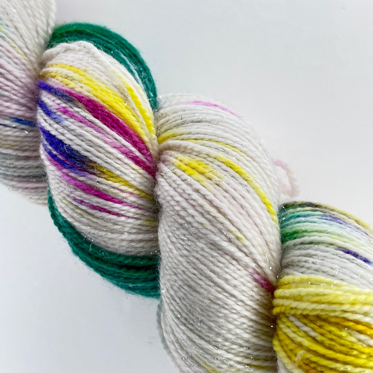 Jolly Holly Sparkle Sock Yarn