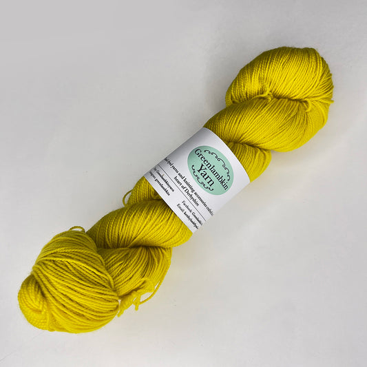 Mrs D's Mustard Falkland Sock Yarn