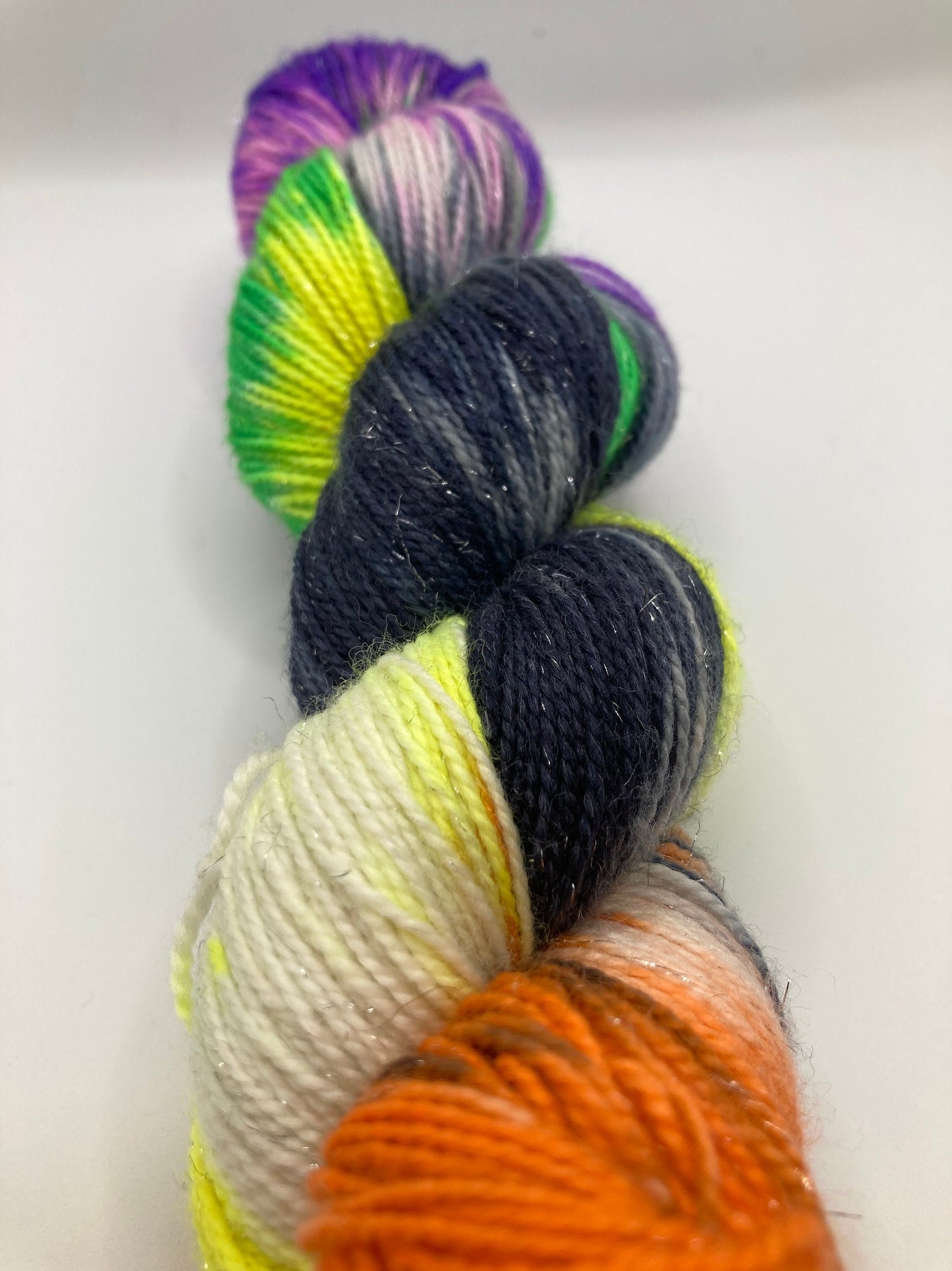 Glo-Spook Sparkle Sock Yarn